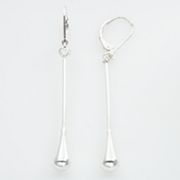 Kohls - Candies Silver-Tone Teardrop Earrings $7.00