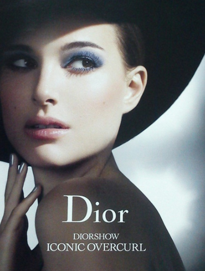 Natalie Portman in Dior Diorshow Iconic Overcurl Mascara
