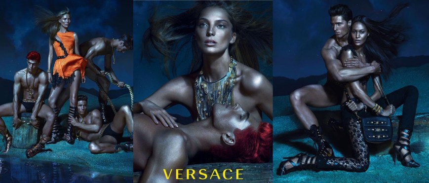 Versace Spring Summer 2013 ad campaign