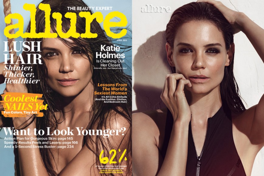 Katie Holmes for Allure