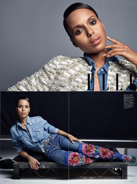 Kerry Washington For ELLE June 2013 05