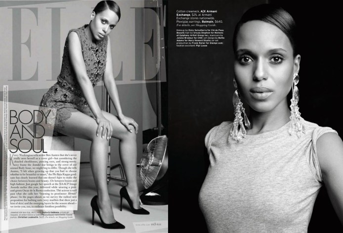 Kerry Washington for ELLE June 2013