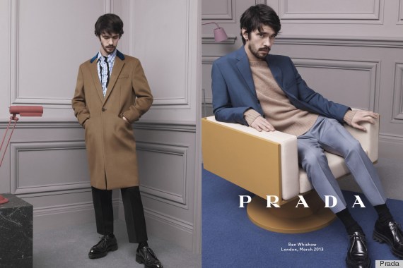 Ben Whishaw for Prada Fall 2013