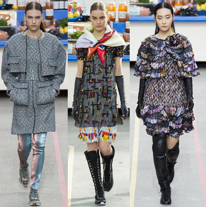 Chanel Fall / Winter 2014 - 15  REady To Wear Collection at Paris Fashion Week