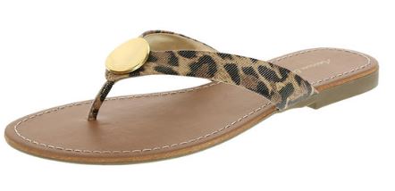 Leopard flip flop @Payless, $9.99