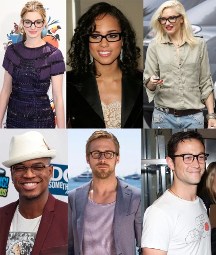 Anne Hathaway, Alicia Keys, Gwen Stefani, Neyo, Ryan Gosling, & Joseph Gordon Levitt.