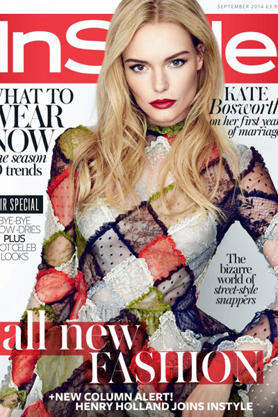 Kate Bosworth for InStyle UK September 2014