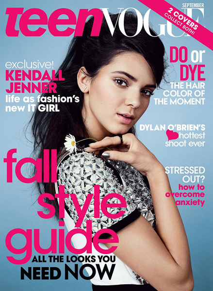 Kendall Jenner for Teen Vogue September 2014