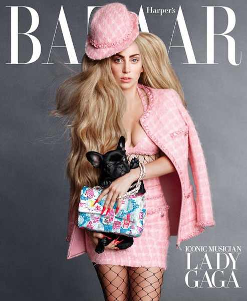Lady Gaga for Harper's Bazaar September 2014