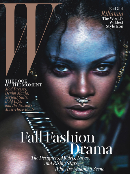 Rihanna for W magazine September 2014-1