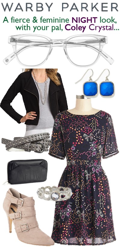 Warby Parker - Coley Crystal Night Look