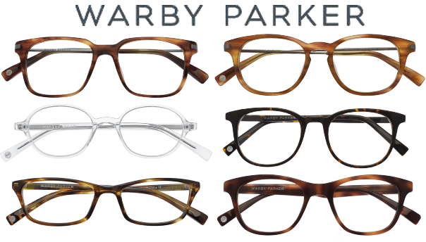 Warby Parker Fall Collection frames