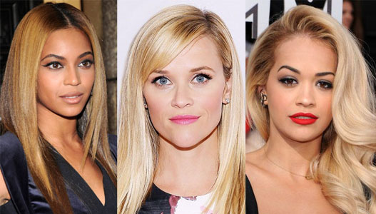 Beyonce, Reese Witherspoon, & Rita Ora.