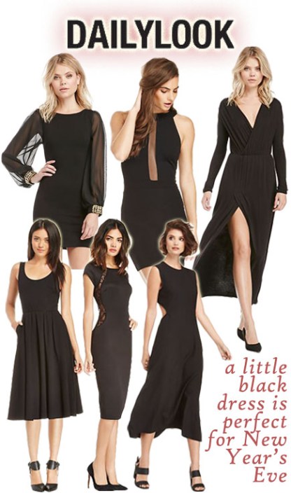 Daily Look. Little Black Dresses.