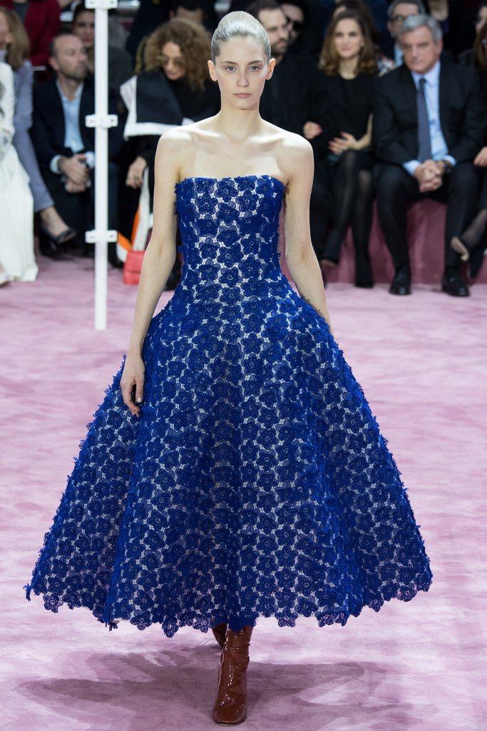 dior blue dress Ulla Johnson