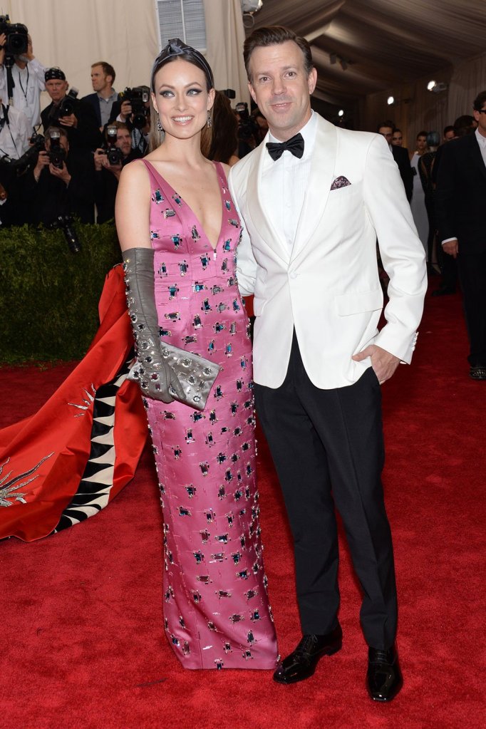 olivia wilde pink dress Olivia Wilde Is Starting a Modest Dress Trend: Pics