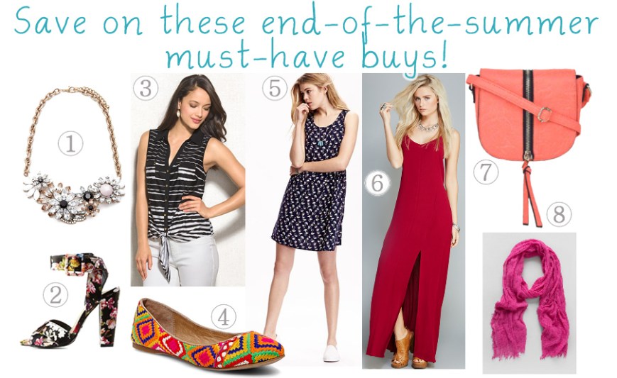 Quickie Darling Deal & Steal - End of the summer deals.