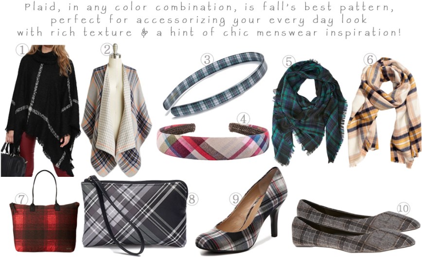 Accessories Access - Mad for Plaid This Fall!