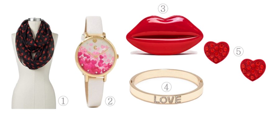 The Stylish Five - Love-Themed Accessories Just In Time For Valentine's Day!